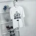 OFF WHITE T-Shirts for MEN Black/White #A50818