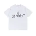 OFF WHITE T-Shirts for MEN Black/White #A50820