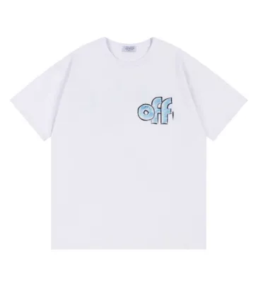 OFF WHITE T-Shirts for MEN Black/White #A50822