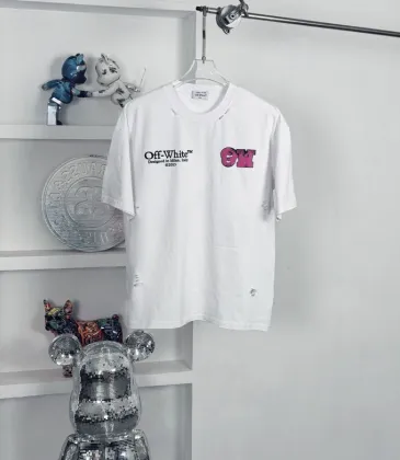 OFF WHITE T-Shirts for MEN Black/White #A50823