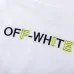 OFF WHITE T-Shirts for MEN Black/White #A50975