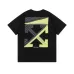 OFF WHITE T-Shirts for MEN Black/White #A50975