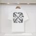OFF WHITE T-Shirts for MEN Black/White #A51226