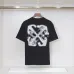 OFF WHITE T-Shirts for MEN Black/White #A51226