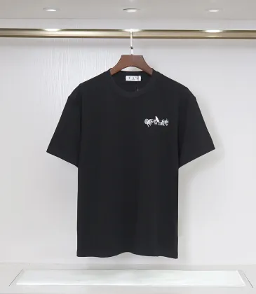 OFF WHITE T-Shirts for MEN Black/White #A51226