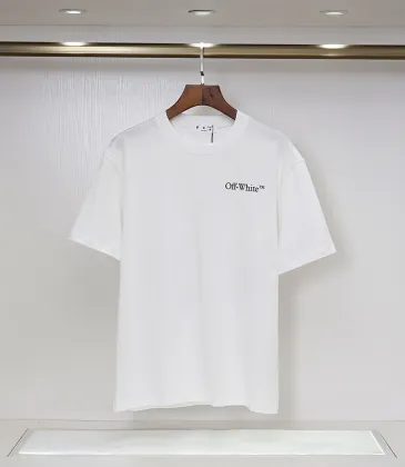 OFF WHITE T-Shirts for MEN Black/White #A51227