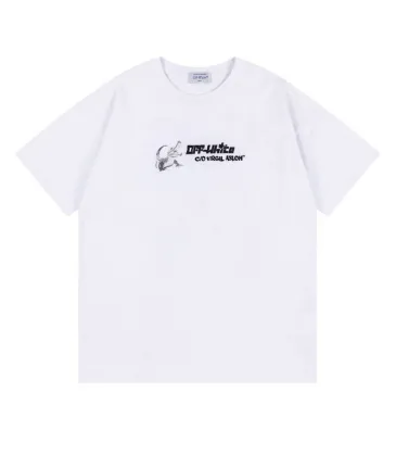 OFF WHITE T-Shirts for MEN Black/White #A51688