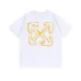 OFF WHITE T-Shirts for MEN Black/White #A51689