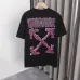 OFF WHITE T-Shirts for MEN Black/White #A53424
