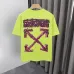 OFF WHITE T-Shirts for MEN Black/White #A53424