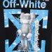 OFF WHITE T-Shirts for MEN Letter logo print 260g Black/White #A53801