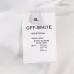 OFF WHITE T-Shirts for MEN Letter logo print 260g Black/White #A53805