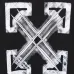 Off-White Logo Stamp Cotton T-Shirt Black/White #A53426