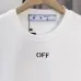 Off-White Logo Stamp Cotton T-Shirt Black/White #A53426