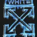 Off-White Logo Stamp Cotton T-Shirt Black/White #A53428