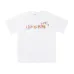 Off-White Logo Stamp Cotton T-Shirt Black/White #A53428
