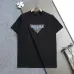Prada T-Shirts for Men 300g Black/White 100% Cotton #A53048