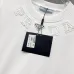 Prada T-Shirts for Men High quality craftsmanship metal logo t-shirt Black/White #A53730