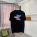 Stylish Prada T Shirt With Colorful Triangle Logo Prints For Fashion Enthusiasts Black/White/Pink/Blue #A54349