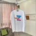 Stylish Prada T Shirt With Colorful Triangle Logo Prints For Fashion Enthusiasts Black/White/Pink/Blue #A54349