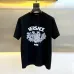 Versace T-Shirts Blue Milan Inspired Graphic Luxury Cotton Black/White #A54210