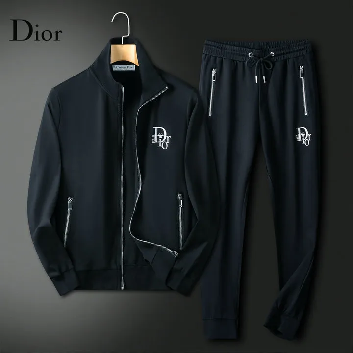 Dior tracksuits for Dior Long Tracksuits for men #A22265