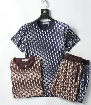 Dior tracksuits for Dior Short Tracksuits for men #A32597