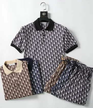 Dior tracksuits for Dior Short Tracksuits for men #A32605
