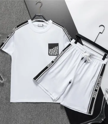 Dior tracksuits for Dior Short Tracksuits for men #A36450