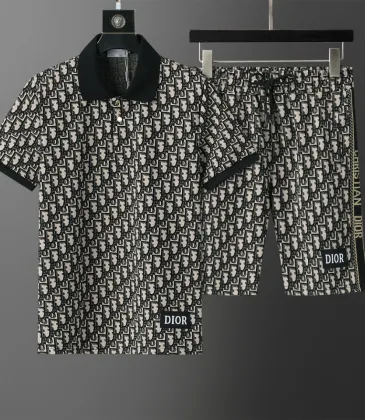 Dior tracksuits for Dior Short Tracksuits for men #A37595