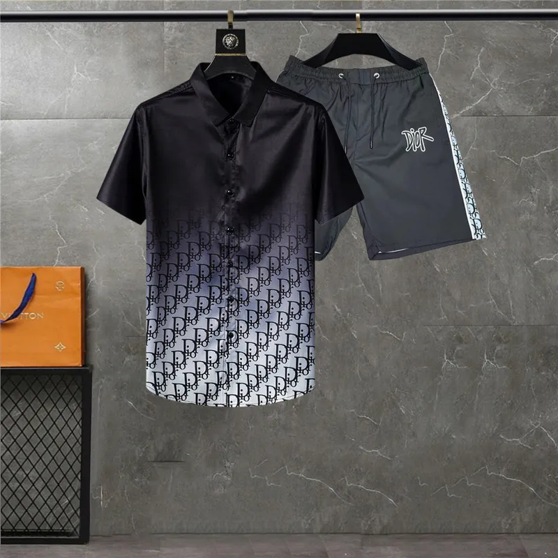 Dior tracksuits for Dior Short Tracksuits for men #A38307