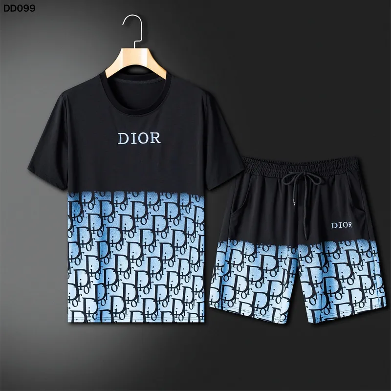 Dior tracksuits for Dior Short Tracksuits for men #A48916