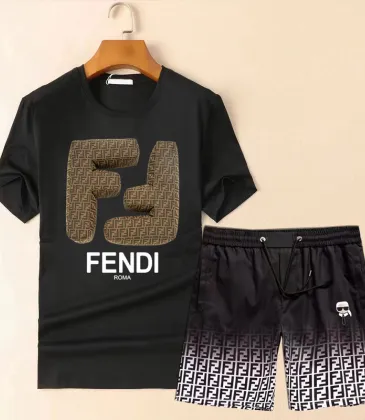 Fendi Tracksuits for Fendi Short Tracksuits for men #A53084