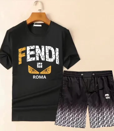 Fendi Tracksuits for Fendi Short Tracksuits for men #A53085