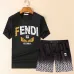 Fendi Tracksuits for Fendi Short Tracksuits for men #A53085