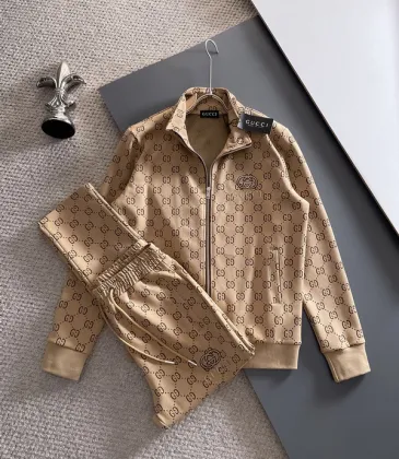 Gucci Tracksuits for Men's long tracksuits Casual Pants Jacket Sweatsuit Sweatshirt #A53757