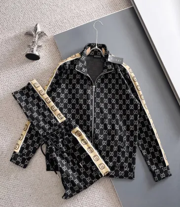 Gucci Tracksuits for Men's long tracksuits Casual Pants Jacket Sweatsuit Sweatshirt #A53758