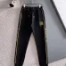 Loewe Inspired Black Tracksuit Set with Gold Accents #A54388