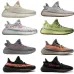 15 colors Best quality SPLY 350 V2 Butter Sesame Semi Frozen Blue Tint zebra Bred running shoes mens Sneakers US size 6-13 #9115388