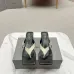 Balenciaga shoes for Women's Balenciaga Slippers Leather Square Black/White #A54189