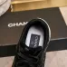 Chanel Black White Couples Sneakers #A54339