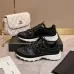 Chanel Black White Couples Sneakers #A54426
