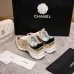 Chanel Metallic  Accent Couples Sneakers #A54341