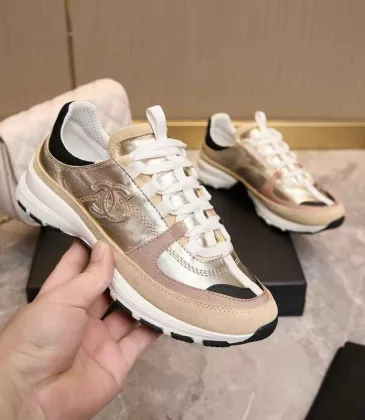 Chanel Metallic  Accent Couples Sneakers #A54341