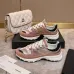 Chanel Metallic Pink Rose Gold Sneakers #A54345