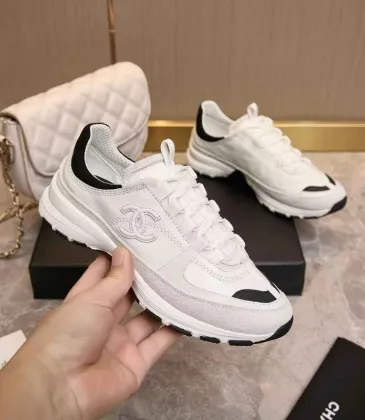 Chanel Unisex Color Block Sneakers #A54340