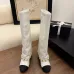 Chanel Knee - High Boots: Diverse Textures, Gold Chains, a Showcase of Luxe Creativity #A54193