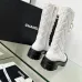 Chanel shoes for Women Chanel Boots CC High Boots Calfskin #A54030