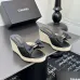 Chanel shoes for Women Sheepskin upper wedge sandals #A53212