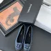 Chanel Light Brown Leather CC Camellia Ballet Flats Heel height:1.5cm #A53192